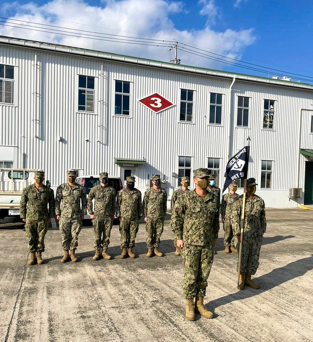 NMCB THREE Detail Sasebo conducts quarters