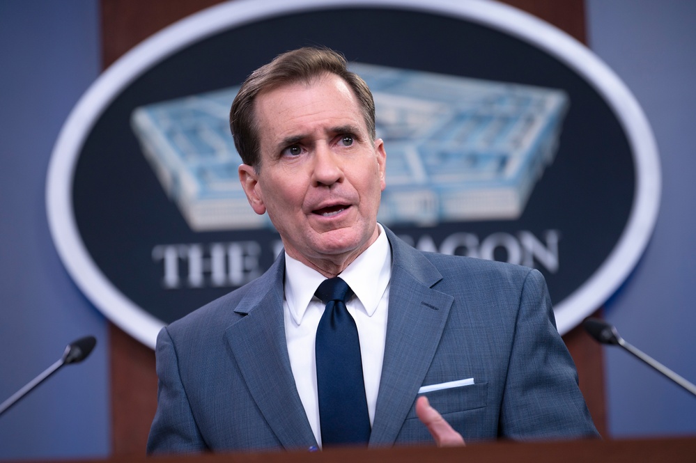 Pentagon Spokesman Holds Press Briefing