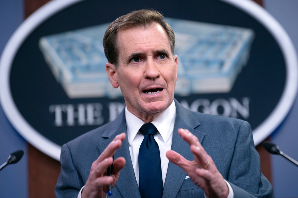 Pentagon Spokesman Holds Press Briefing