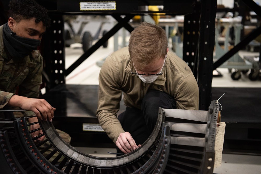 Jet engine repair: It takes a village
