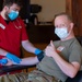Idaho National Guard Members Donate Blood with the American Red Cross