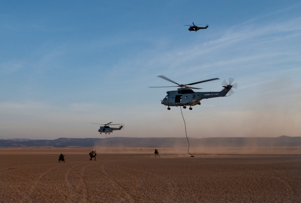 U.S. joins in French-hosted ground, air capabilities display in Djibouti