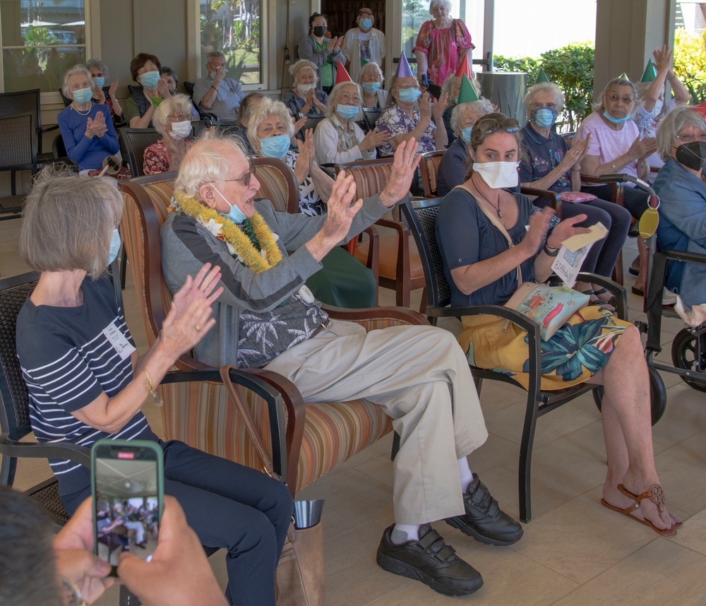 U.S. Air Force Retired Col. Bruce Hunt’s 103rd Birthday