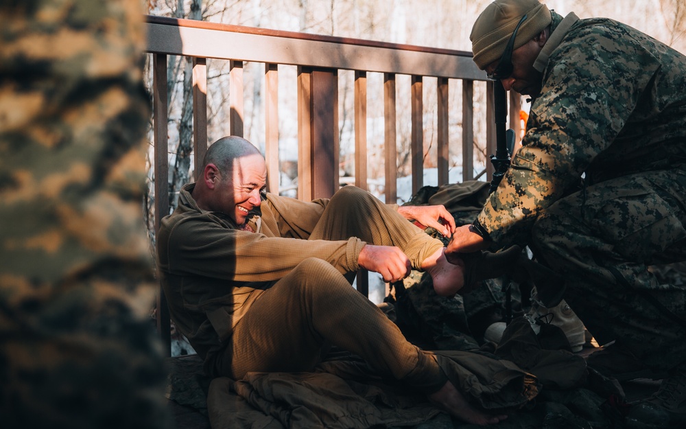 3/3 Conducts MTX 2-22: Service Members Conduct Hypothermia Training