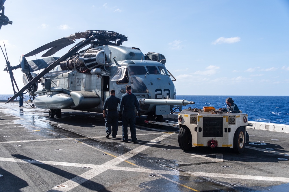 USS Portland (LPD 27) Daily Operations-Welding