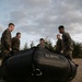 JWX 22 | CLB-4 Marines conduct amphibious resupply with Combat Rubber Raiding Craft