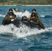 JWX 22 | CLB-4 Marines conduct amphibious resupply with Combat Rubber Raiding Craft