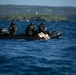 JWX 22 | CLB-4 Marines conduct amphibious resupply with Combat Rubber Raiding Craft