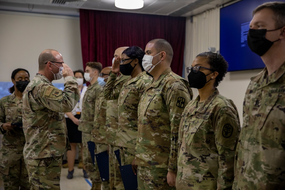 NYC Health + Hospitals/Coney Island Hosts Ceremony for Military Medical Team Personnel