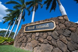 Ford Island Community Sign