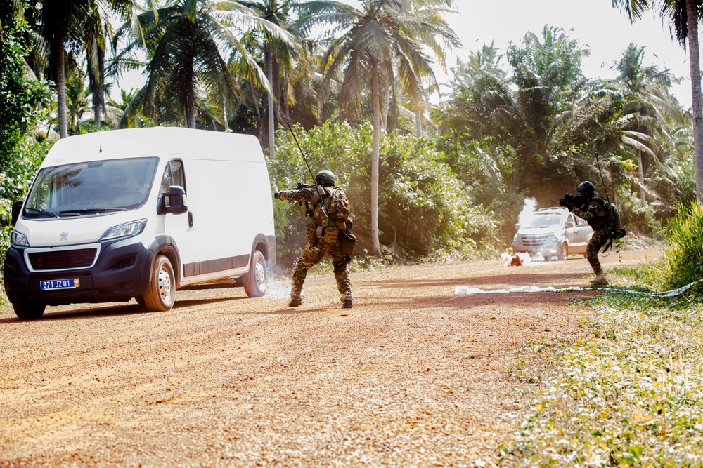 Côte d'Ivoire Tactical Training