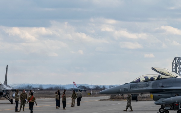 480th EFS arrives in Romania