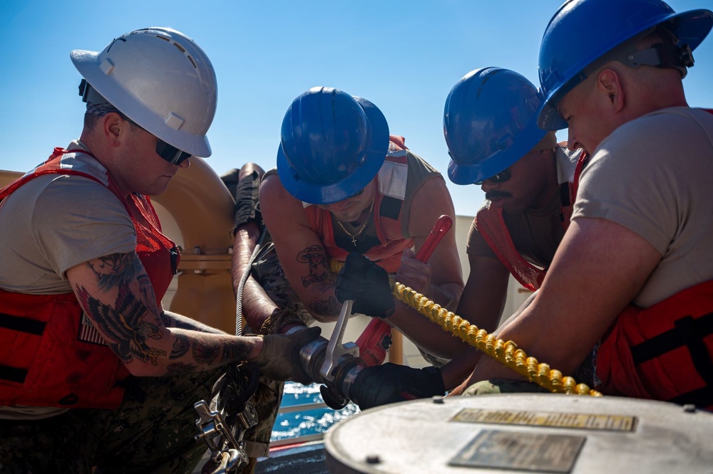 USCGC Robert Goldman Conducts Refueling Operations During IMX/CE 2022