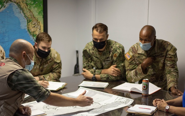 TF 51/5 conducts humanitarian assistance table top exercise with 10th Mountain Division, TG 56.4, and USAID