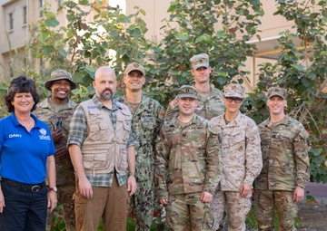 TF 51/5 conducts humanitarian assistance table top exercise with 10th Mountain Division, TG 56.4, and USAID