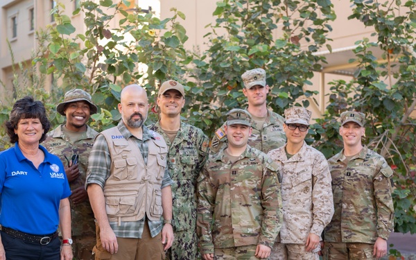 TF 51/5 conducts humanitarian assistance table top exercise with 10th Mountain Division, TG 56.4, and USAID