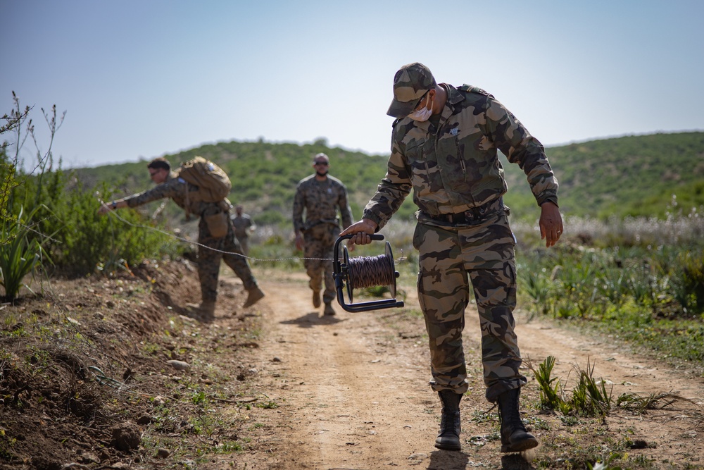 DVIDS - Images - HMA Morocco Explosive Effects EOD Range [Image 12 of 15]