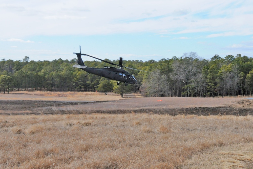 Fort Dix – 1st BN / 114th INF Regiment NJARNG - Air Recon / Landing Exercise