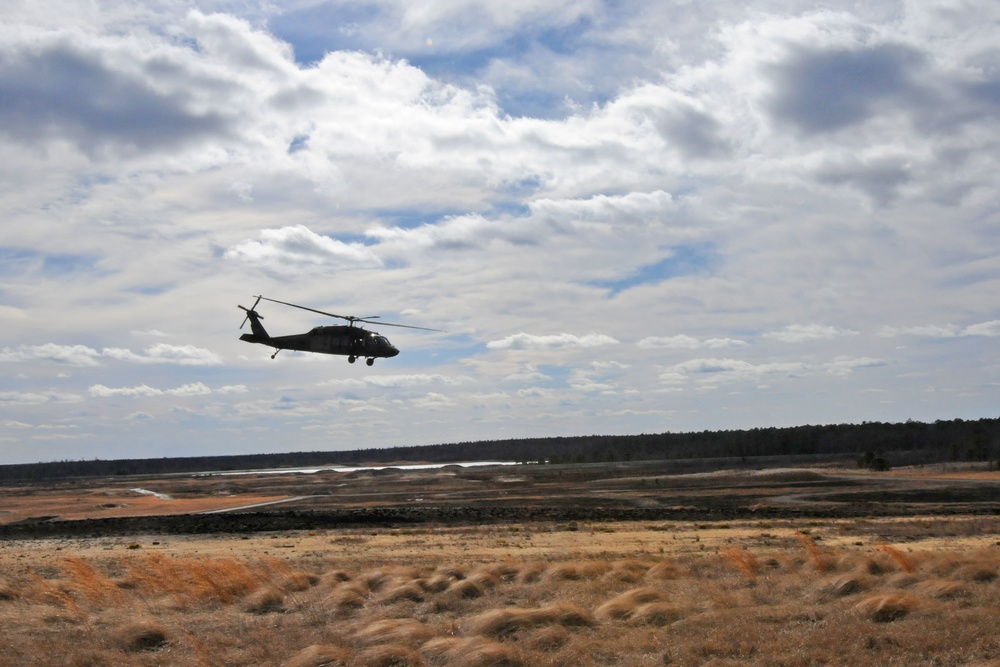 Fort Dix – 1st BN / 114th INF Regiment NJARNG - Air Recon / Landing Exercise