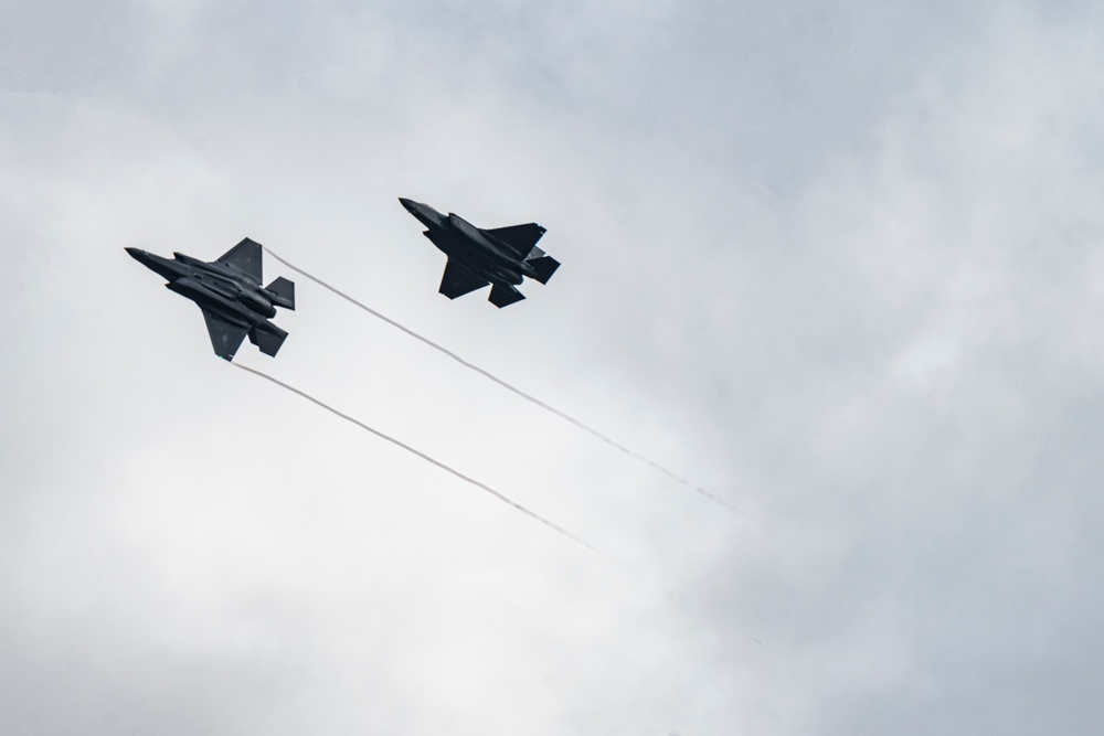 U.S. F-35s forward deploy to NATO's eastern flank