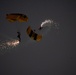 U.S. Army Parachute Team conducts night training in south Florida