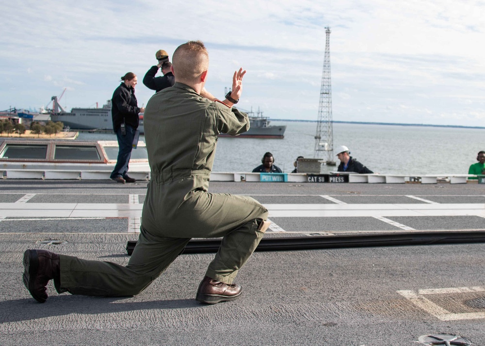 GRF no-load catapult launch