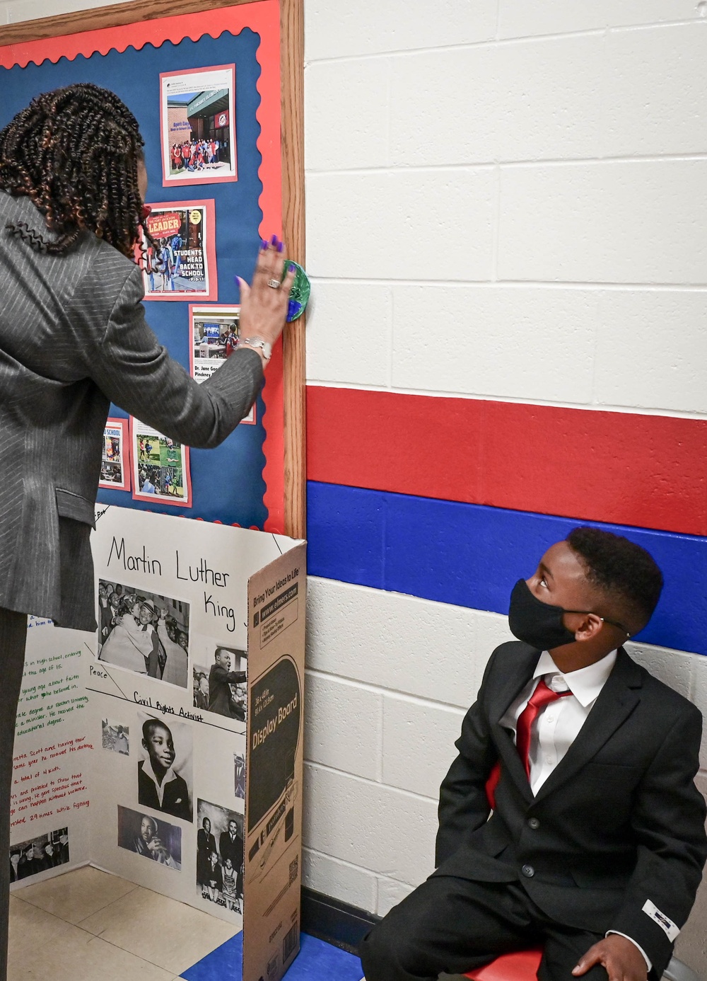 C.C. Pinckney students bring history to life