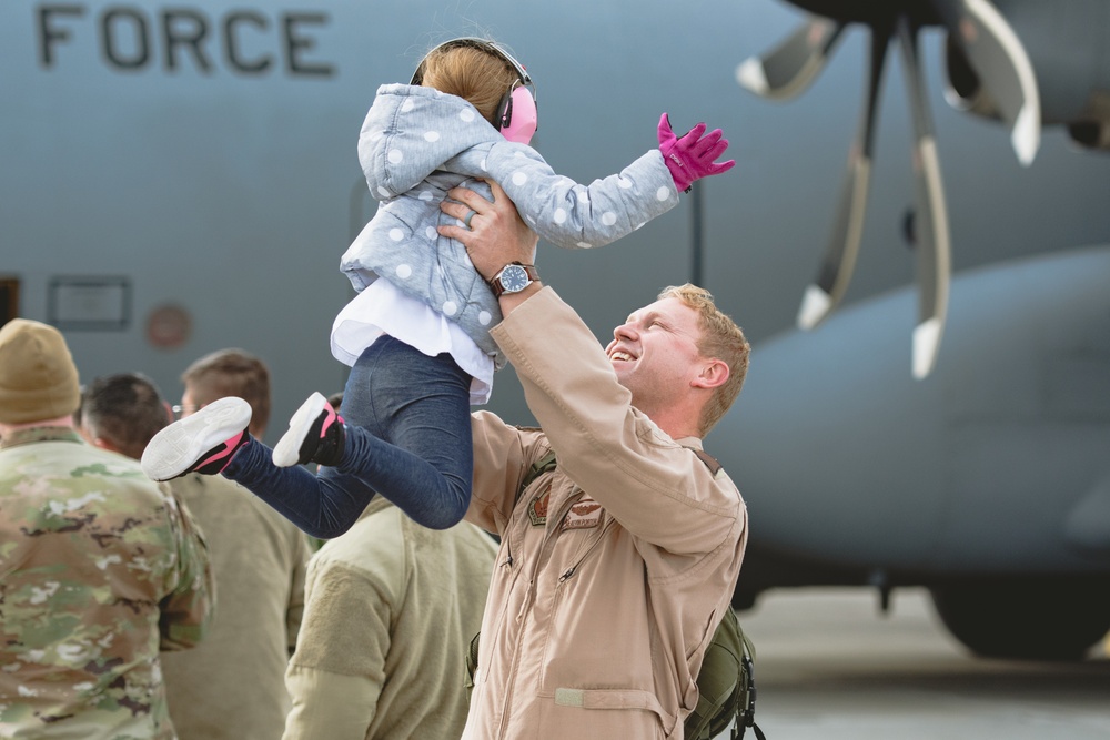 Nevada Air Guard Airmen return home from AFRICOM deployment