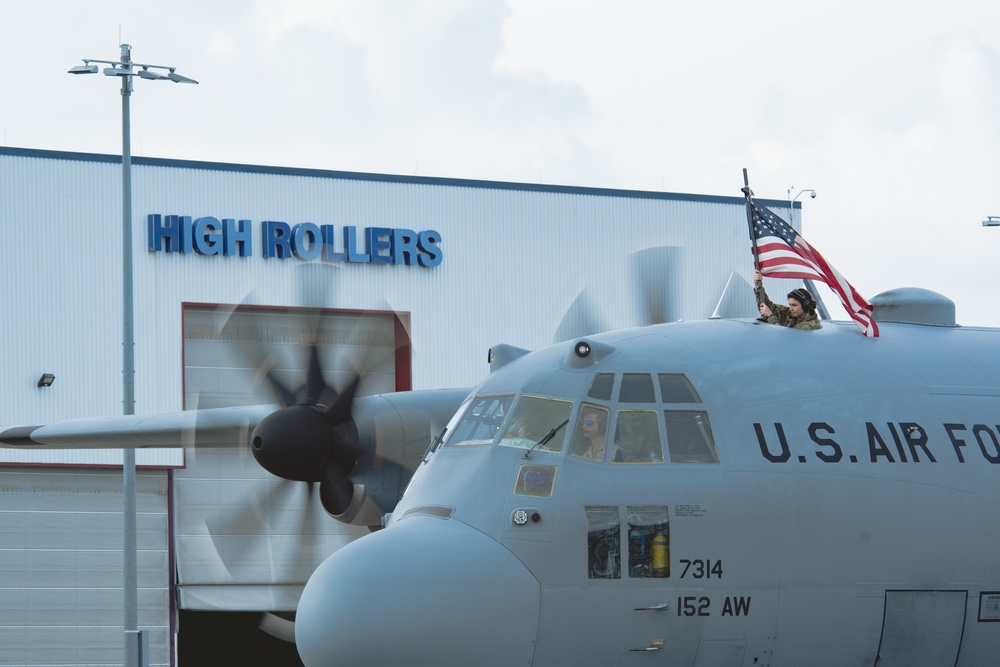 Nevada Air Guard Airmen return home from AFRICOM deployment