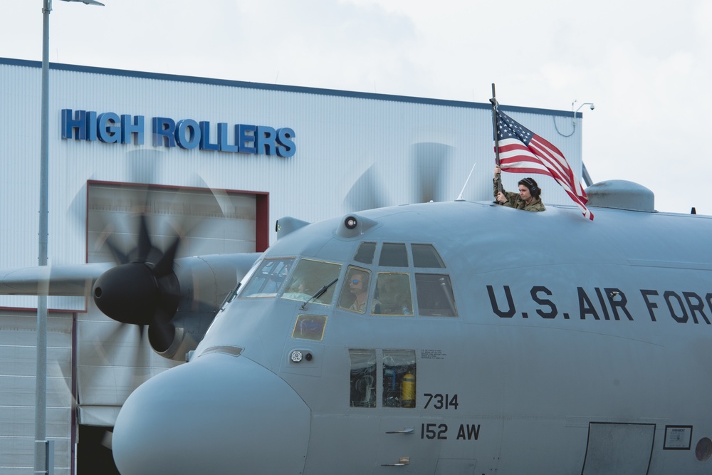 Nevada Air Guard Airmen return home from AFRICOM deployment