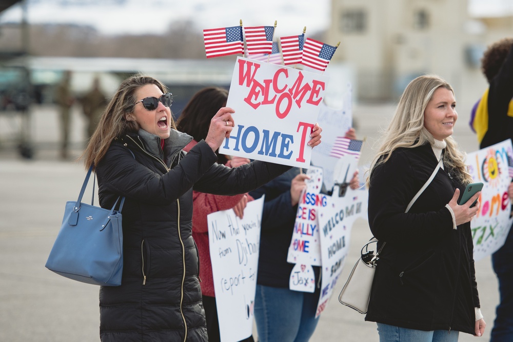 Nevada Air Guard Airmen return home from AFRICOM deployment