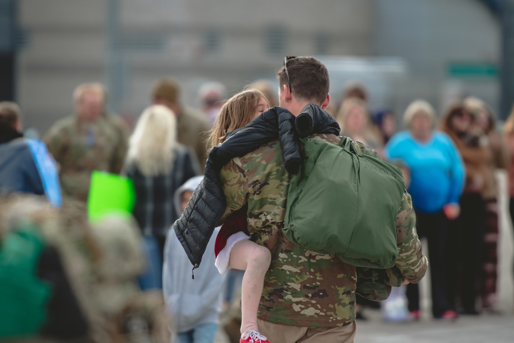 Nevada Air Guard Airmen return home from AFRICOM deployment