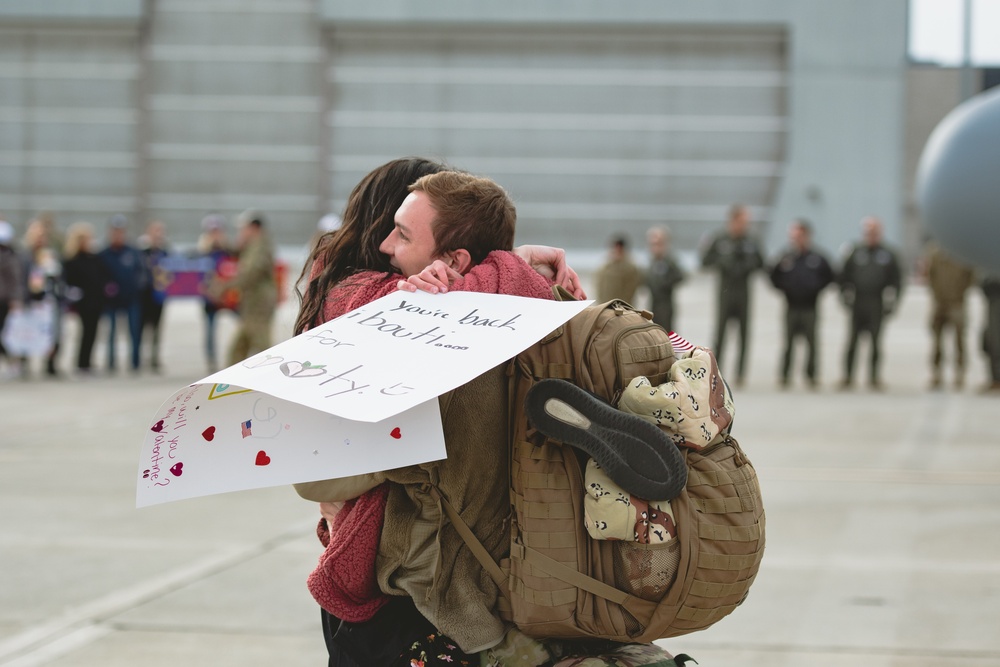 Nevada Air Guard Airmen return home from AFRICOM deployment