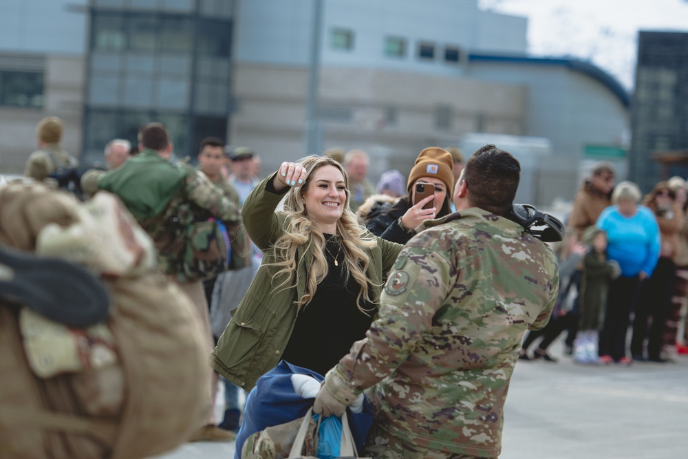 Nevada Air Guard Airmen return home from AFRICOM deployment