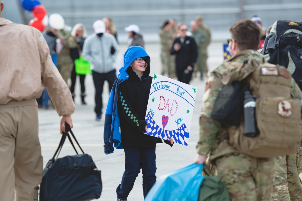 Nevada Air Guard Airmen return home from AFRICOM deployment