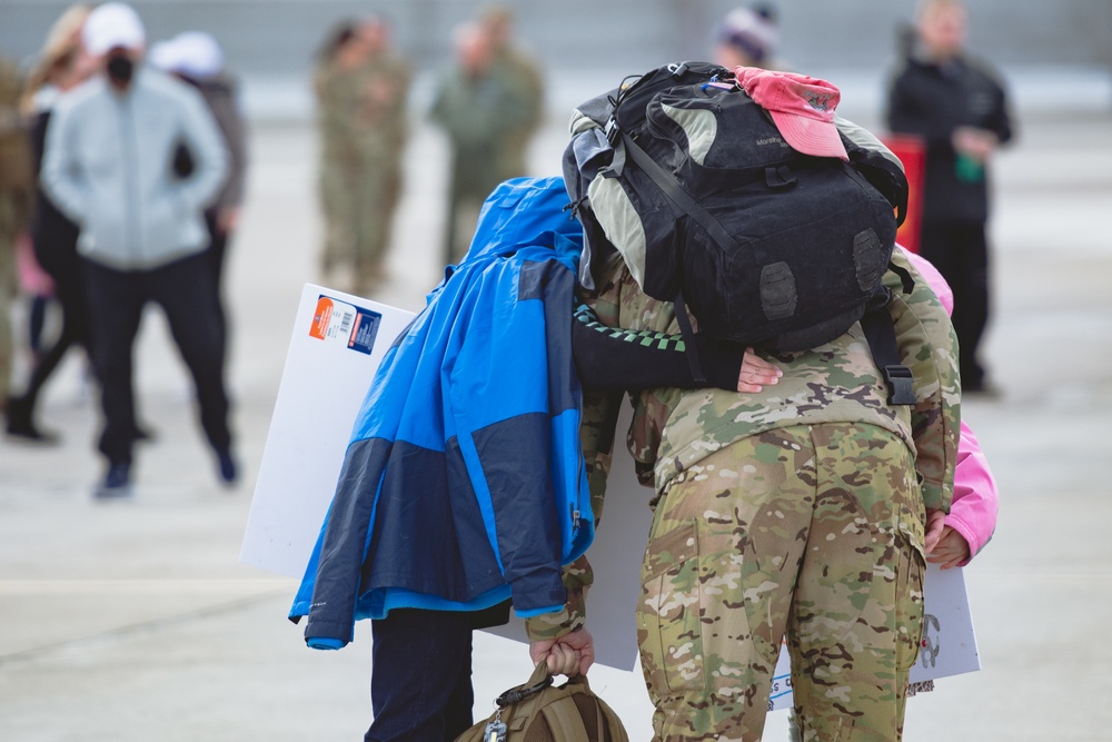 Nevada Air Guard Airmen return home from AFRICOM deployment