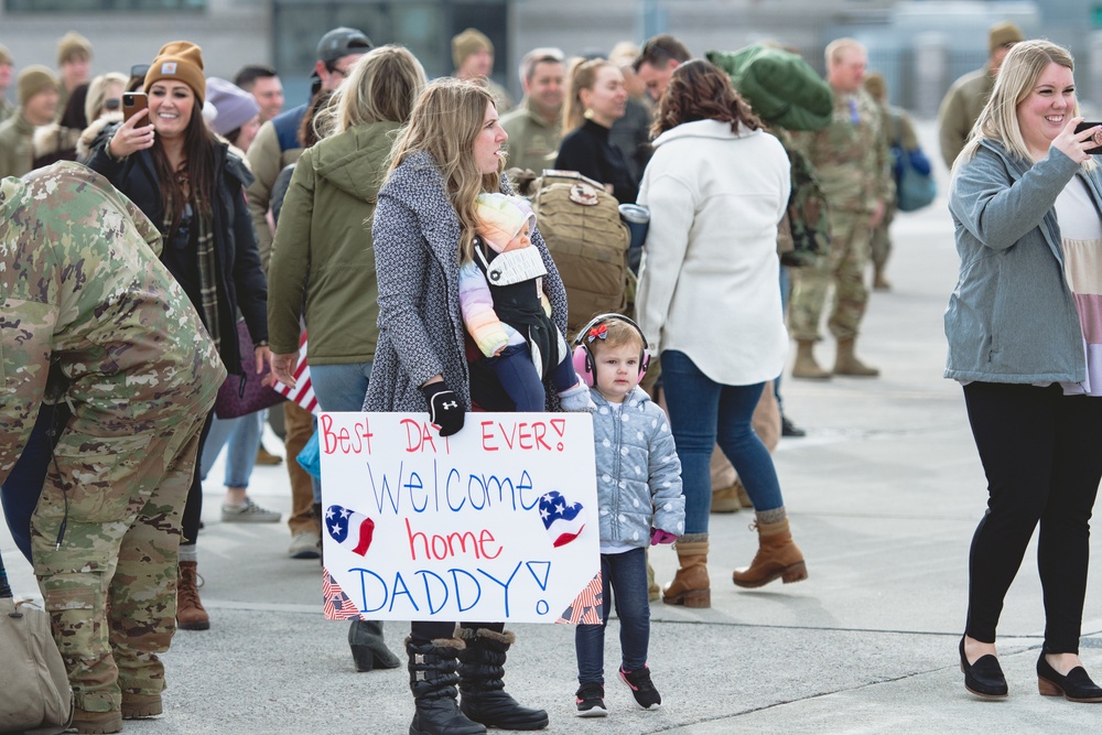 Nevada Air Guard Airmen return home from AFRICOM deployment