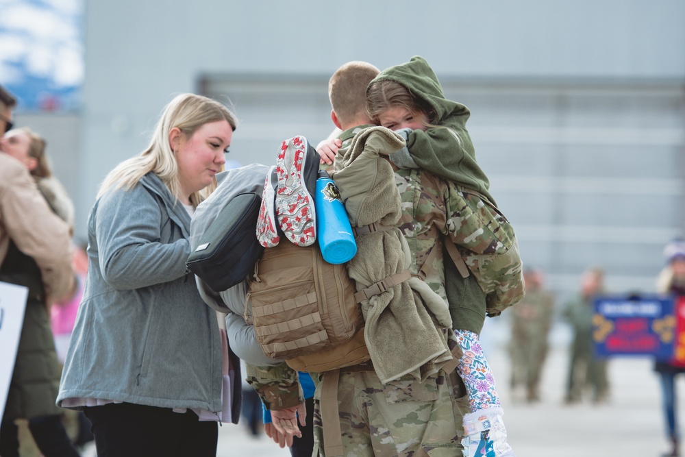 Nevada Air Guard Airmen return home from AFRICOM deployment