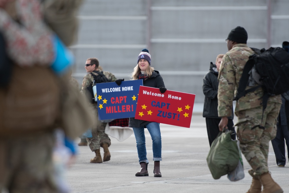 Nevada Air Guard Airmen return home from AFRICOM deployment