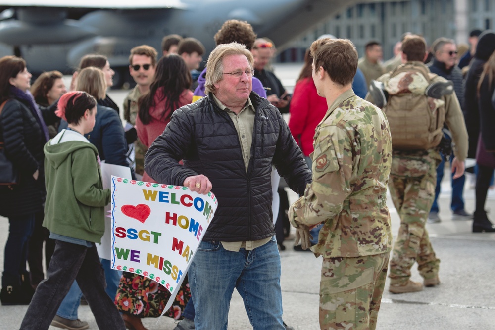 Nevada Air Guard Airmen return home from AFRICOM deployment