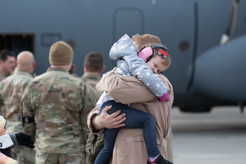 Nevada Air Guard Airmen return home from AFRICOM deployment