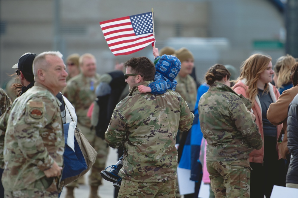 Nevada Air Guard Airmen return home from AFRICOM deployment