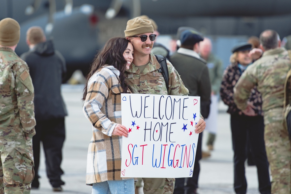 Nevada Air Guard Airmen return home from AFRICOM deployment