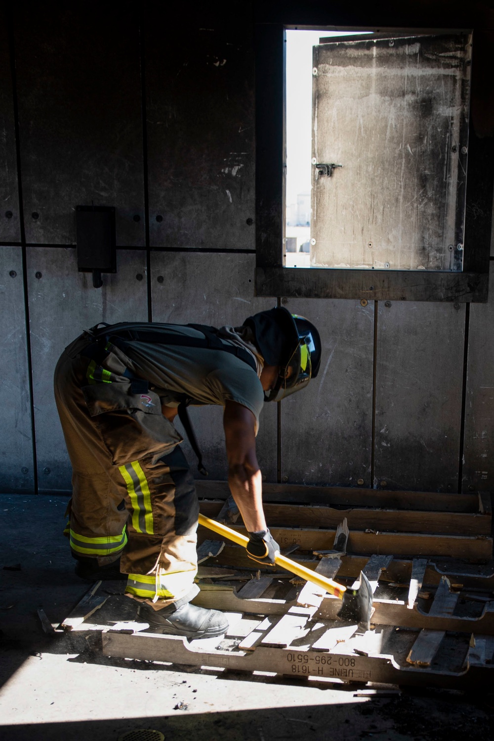 SJAFB Firefighter Airmen conduct live-fire exercise