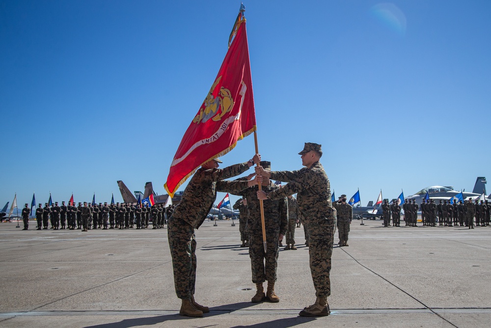 Marine Fighter Attack Training Squadron 101 Change of Command Ceremony
