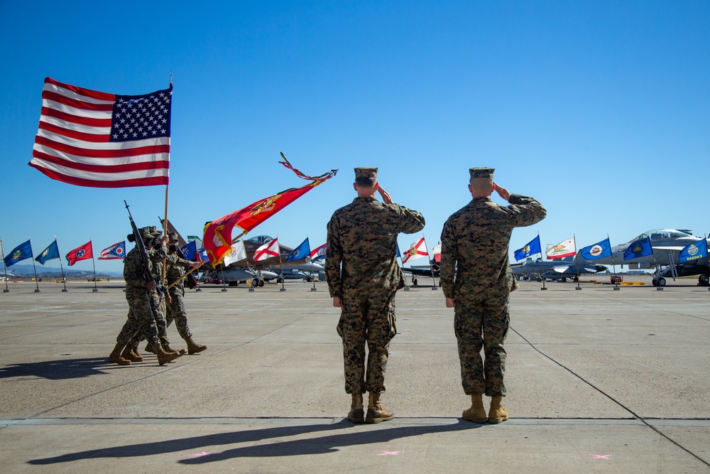 Marine Fighter Attack Training Squadron 101 Change of Command Ceremony