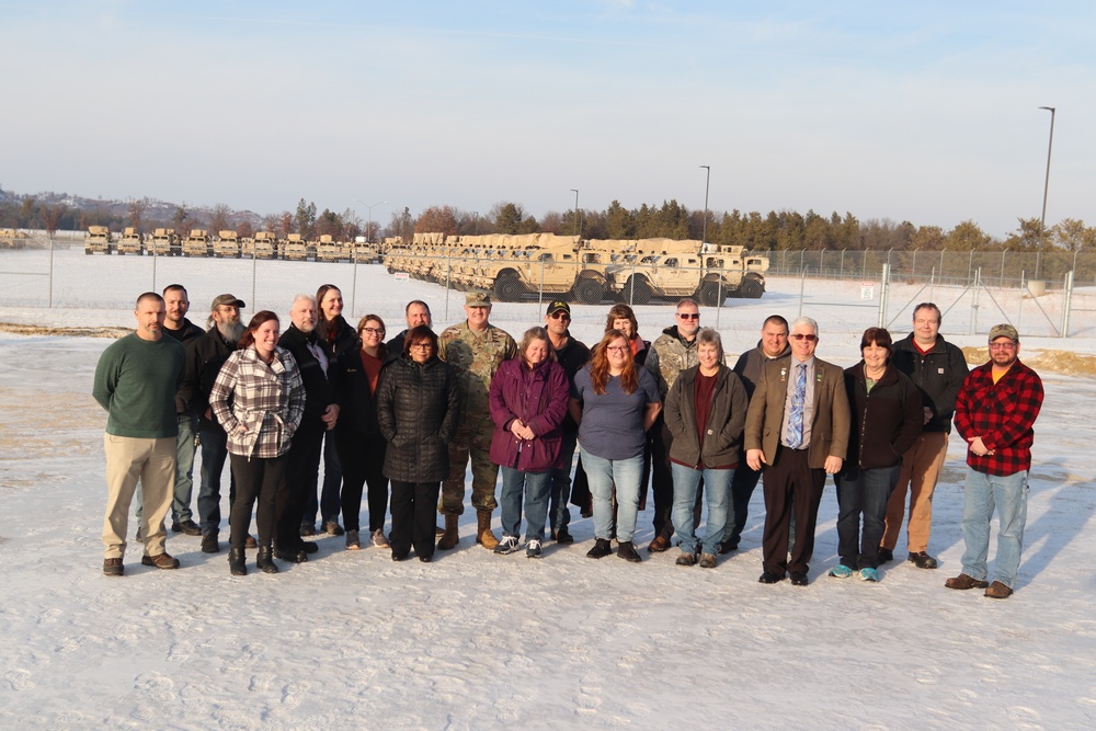 Fort McCoy Garrison leaders thank Logistics Readiness Center team for OAW support