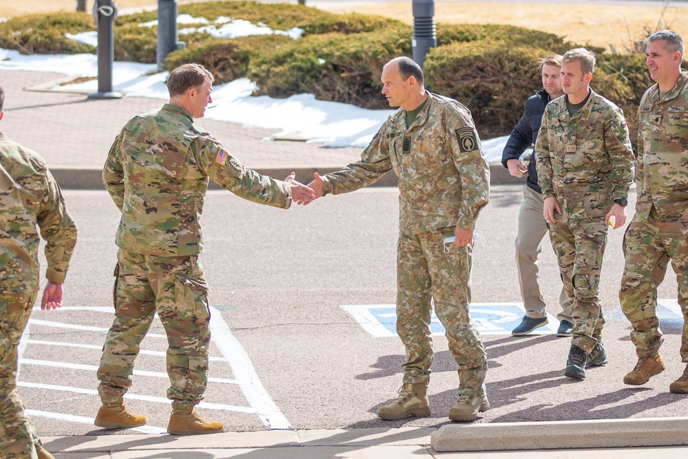 Foreign Partners visit 10th SFG (A)
