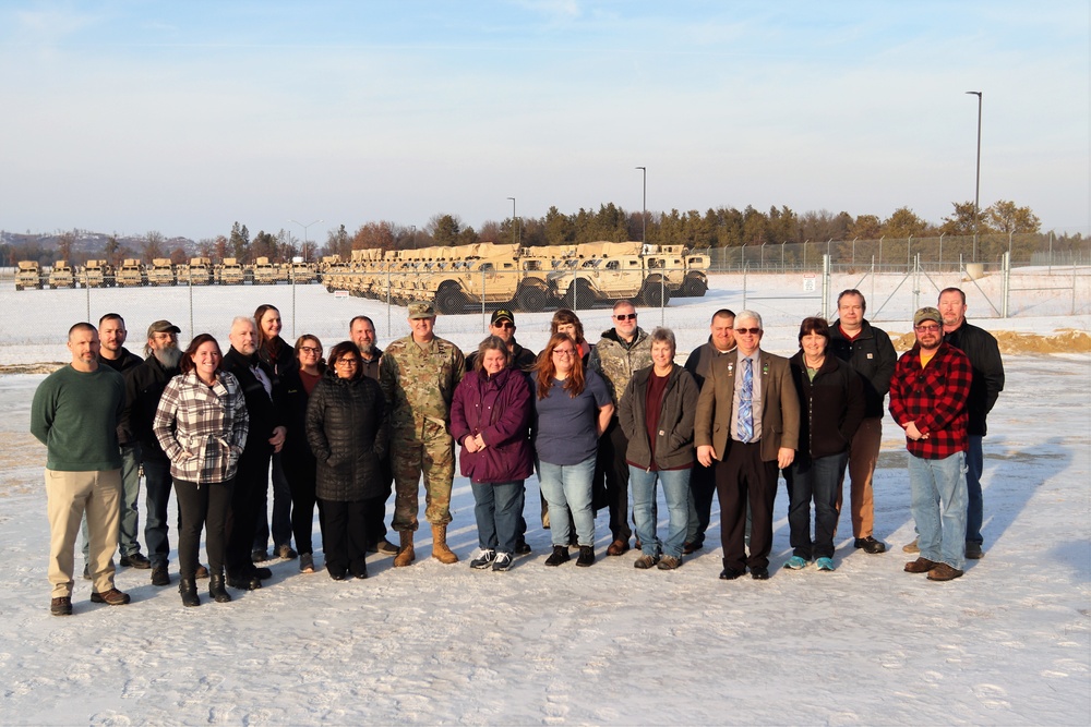 Fort McCoy Garrison leaders thank Logistics Readiness Center team for OAW support