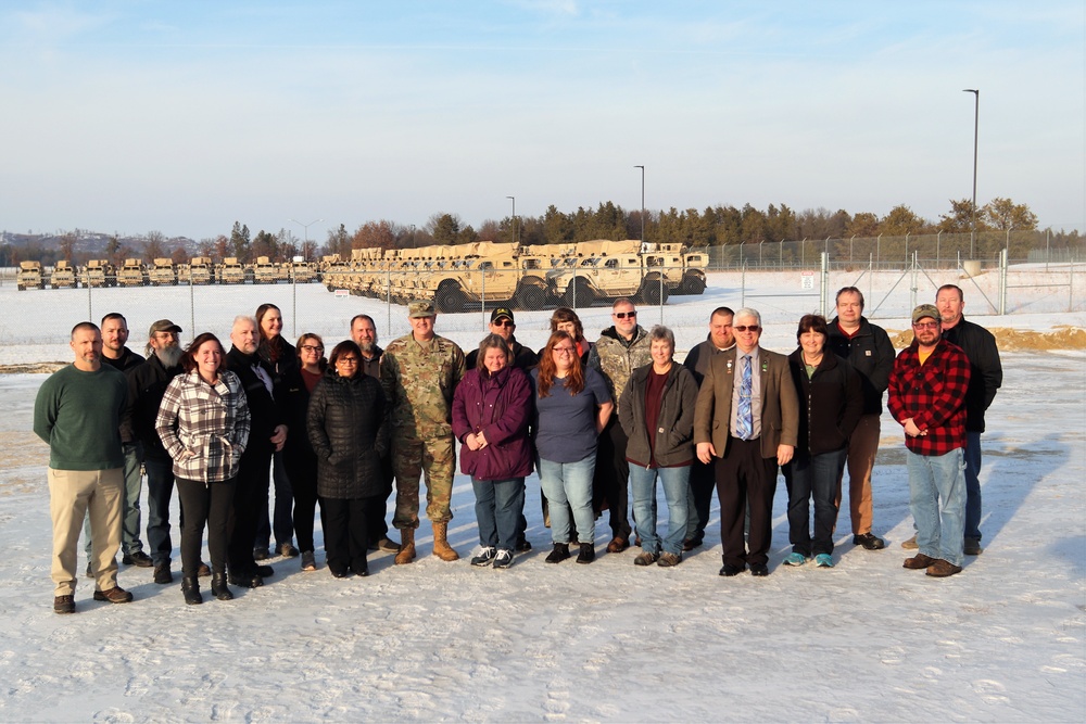 Fort McCoy Garrison leaders thank Logistics Readiness Center team for OAW support